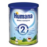 欧洲直邮原装德国Humana瑚玛娜2段婴儿奶粉 800g  6罐包邮