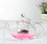 耐热玻璃泡茶壶过滤花茶壶高温大小水果红茶加厚透明家用功夫茶具