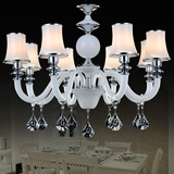 现代简约水晶吊灯吸吊两用客厅大厅房间卧室灯大气创意 欧式吊灯