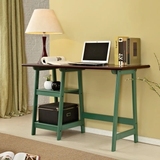 实木电脑桌台式家用办公桌卧室书桌写字学习桌简约现代电脑桌台式