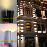 LED防水户外壁灯室外射灯单头双头壁灯欧式阳台酒店外墙走廊壁灯