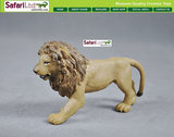 美国Safari正版【仿真动物模型-狮子 雄狮 安哥拉公狮】绝版玩具