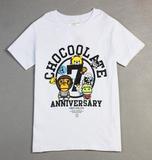 正品代购 CHOCOLATE x Baby Milo7周年联名款系列 情侣款短袖T恤