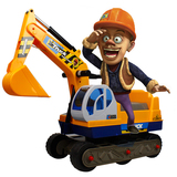 大号儿童玩具车 挖掘机可坐人可骑挖机 挖土机钩机宝宝滑行工程车