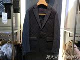 代购专柜正品 VICUTU威可多  男士 秋冬款 西服款棉服 外套