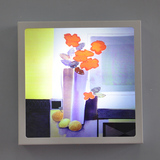 抽象花瓶系列壁画灯LED装饰画壁灯楼道个性装饰灯具PVC木塑板材料