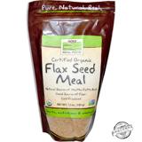 Now Foods flax seed meal有机亚麻籽粉富含纤维健康脂肪酸340克