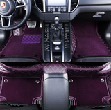 艾特卡乐全包围汽车脚垫专用于玛莎拉蒂Ghibli吉博力总裁双层两用