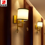 新中式奢华壁灯卧室床头书房客厅壁灯酒店会所工程过道灯