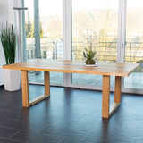 美式长方形现代简约实木餐桌椅组合小户型家具饭桌办公电脑桌特价