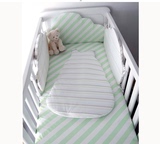 出口法国 VB最新款床品 婴儿床围 被套 枕套 床笠 四件套