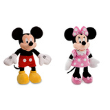 美国正版代购 正品迪士尼Disney米老鼠米奇米妮 毛绒玩具生日礼物