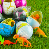 特大号恐龙蛋12个装 孵化蛋复活蛋儿童益智早教礼物 膨胀玩具批发