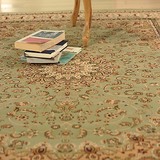 比利时进口欧式古典客厅卧室茶几地毯地垫 新古典美式特价地毯