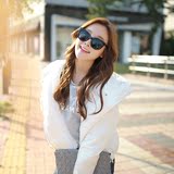 韩版新款羽绒棉衣女2016冬季面包服短款连帽加厚学生小棉袄宽松版