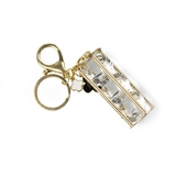 创意水晶钥匙扣节节高汽车钥匙链镶钻包包挂件创意时尚挂饰品礼物