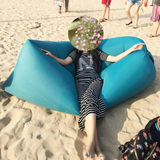 空气充气懒人沙发床多功能沙滩户外便捷折叠睡袋午睡床加厚可拆洗
