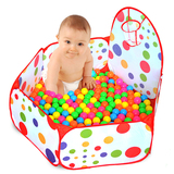 婴幼儿可投篮海洋球池波波球池宝宝玩具儿童帐篷室内游戏屋可折叠
