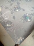 85*155板彩色软玻璃桌布防水防烫印花茶几垫不透明塑料餐桌垫布