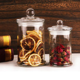 玻璃茶叶罐 密封储物罐 花茶罐 大小号装茶叶玻璃瓶
