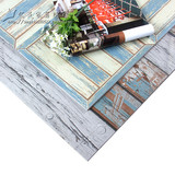 复古木纹砖仿实木地板砖美式客厅600x600仿古砖田园拼花防滑瓷砖