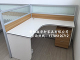 贵州新款办公家具办公电脑桌椅组合屏风隔断4/6人卡座员工位桌子