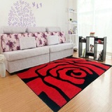 特价促销韩国丝弹力丝图案地毯加密客厅简约茶几卧室床边欧式地毯