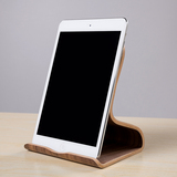 苹果ipad air木质平板支架 底座桌面创意懒人床头架子通用展示架