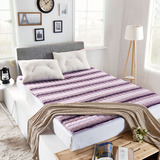 可水洗加厚床垫1.8m夹棉防滑床褥子榻榻米可折叠1.5m双人垫被单人