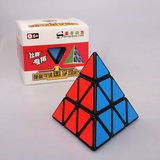 【圣手 金字塔3阶魔方 黑色】4面体三角形比赛专用魔方益智力玩具