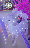 led动物造型灯亚克力小鹿装饰灯 圣诞公园广场家居发光彩灯