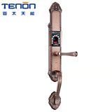 亚太天能TENON指纹锁家用防盗智能电子门锁欧式风格F3160