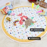 韩国卡通宝宝儿童游戏爬爬垫地毯卧室防滑加厚床边棉地垫
