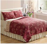 特价优质纯棉水洗绗缝被床盖床单春秋被多功能被