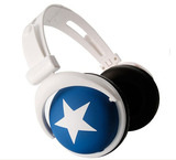 大星星耳机MP3手机电脑游戏耳机笔记本台式头戴式耳机重低音耳麦