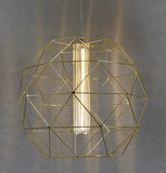北欧设计师简约后现代LED吊灯 创意金属球形装饰客厅餐厅书房灯具