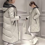 2016韩版冬装新款加厚时尚棉服中长款过膝棉衣修身棉袄大衣外套女