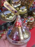 正品 国产现货kisses好时巧克力盒装圆锥宝塔形6粒装 喜糖成品