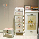 柜子储物柜自由组合卧室实木收纳柜抽屉式宜家整理柜客厅整装现代