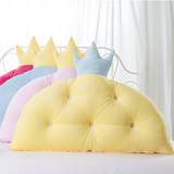 韩国包邮艾米同款韩式皇冠公主房床头靠垫靠枕儿童韩版大靠背