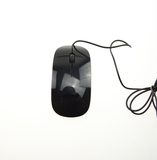 纯色发光电有线鼠标USB游戏发光家用办公好手感台式电脑笔记本