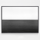 杉本博司海风景客厅装饰画黑白艺术挂画现代简约抽象画卧室摄影画
