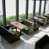 咖啡厅沙发组合 卡座沙发西餐厅桌椅 沙发奶茶店咖啡馆甜品店沙发