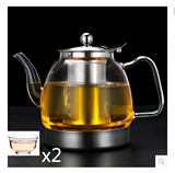 耐热玻璃电磁炉专用玻璃煮茶壶耐热加热泡茶器具过滤大容量花茶壶