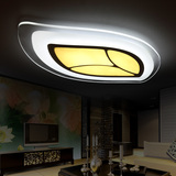 创意树叶LED吸顶灯遥控异形创意个性温馨圆形吸顶灯房间小卧室灯