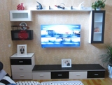 影视柜组合电视柜可定做装饰柜床边柜储物柜吊柜定制包邮
