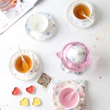 耐热加热陶瓷玻璃水果花茶壶带过滤底座蜡烛套装欧式下午茶具包邮