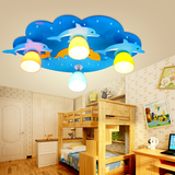 led卡通创意儿童护眼卧室房间吸顶灯七彩温馨包邮书房环保海豚灯