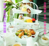 欧式下午茶点心架子 酒店鸟笼餐厅菜品水果盘多层架自助餐展示盘