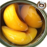 艺鑫烘焙 820g罐装黄桃罐头 专注水果罐头20年品质 新疆 乌鲁木齐